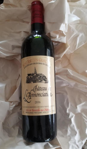 A nice bottle of Bordeaux from Peter Thompson