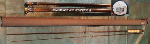 Sage 5-wt fly rod donated by Martyn Holland